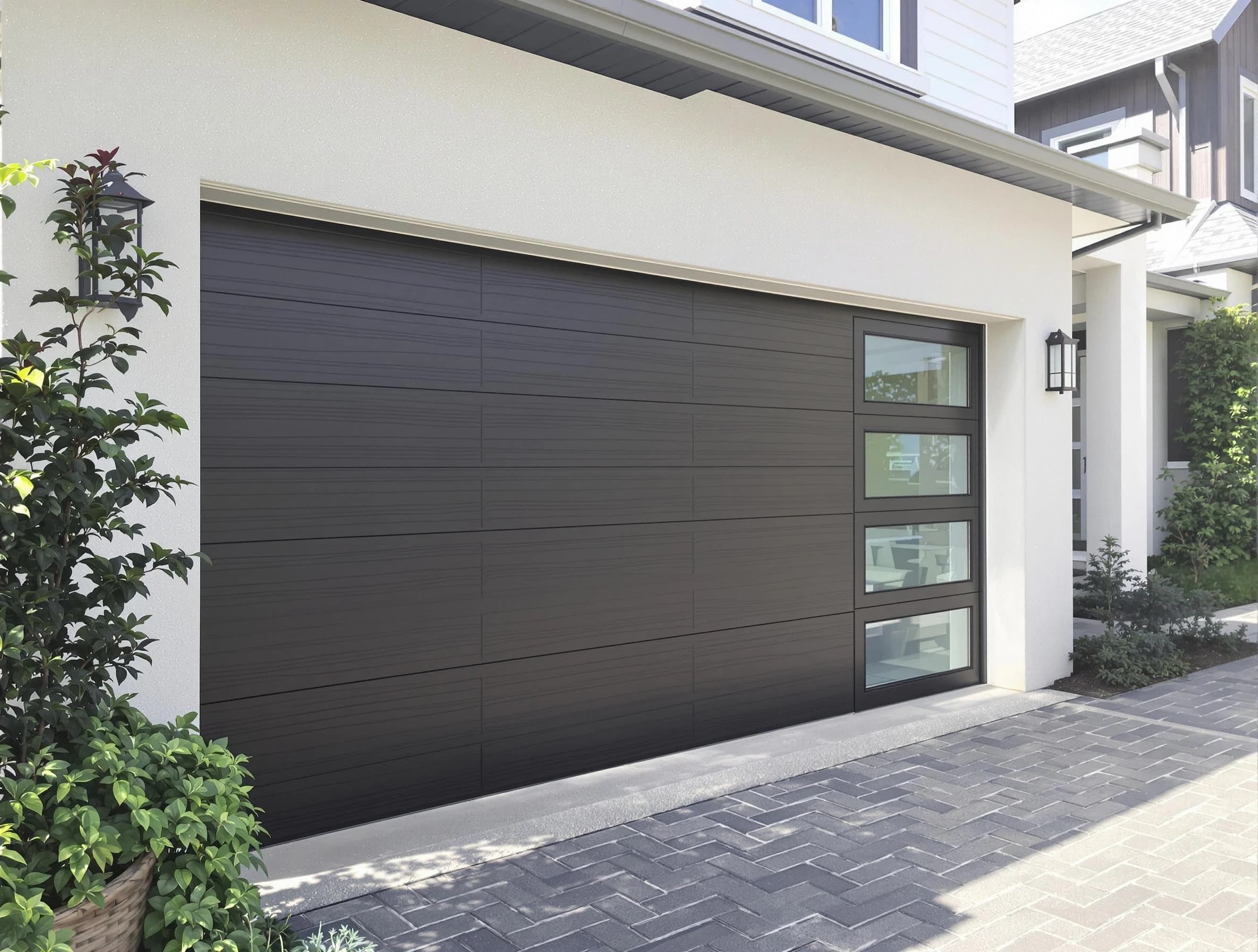 Custom garage door installation by Woods Cross Garage Door Repair in Woods Cross