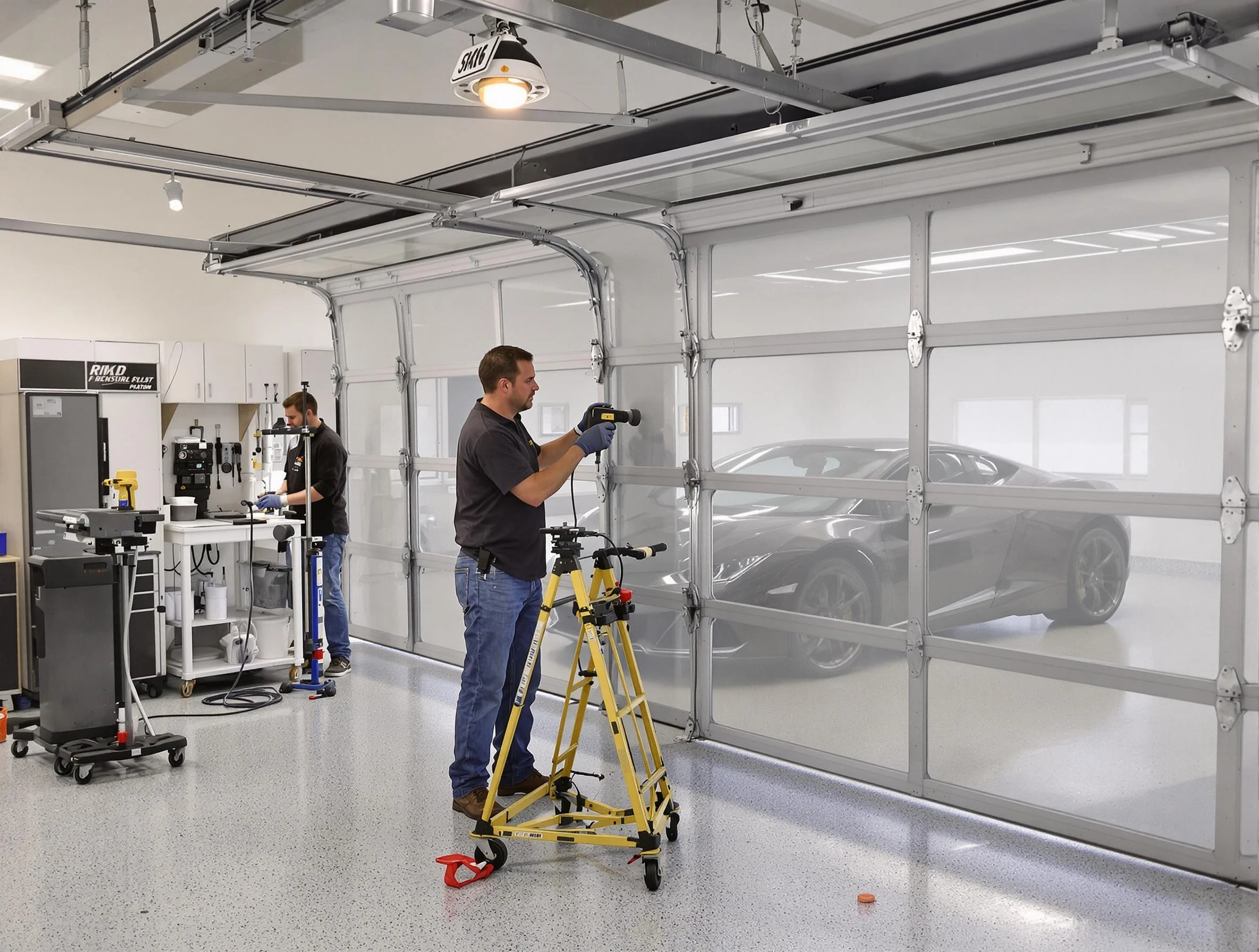 Garage Door Dents Repair in Woods Cross