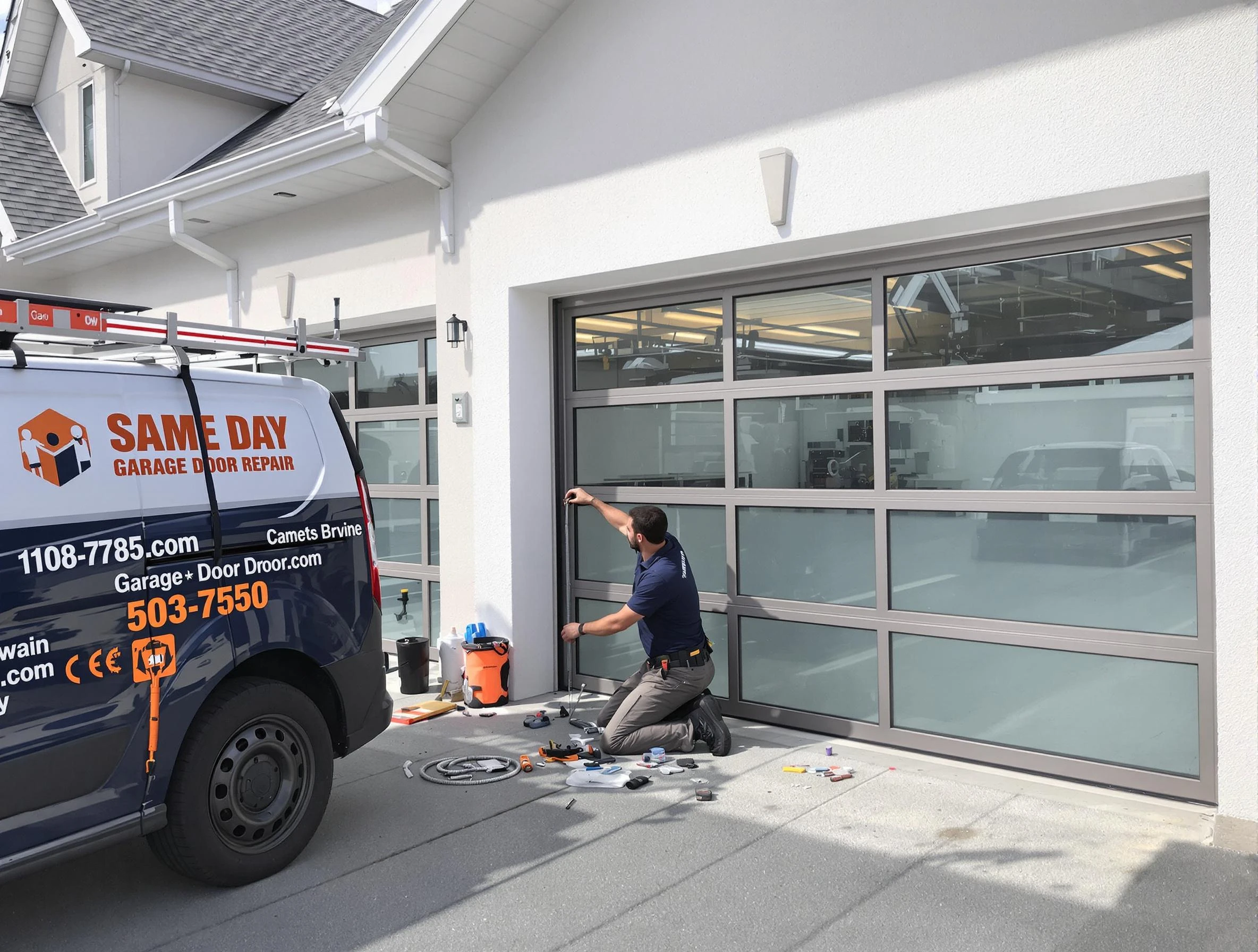 Same-day garage door repair service by Woods Cross Garage Door Repair in Woods Cross